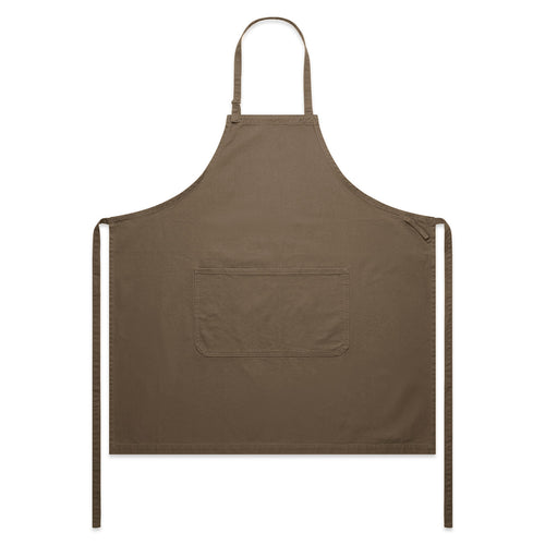 AS Colour Canvas Apron - Walnut - OS