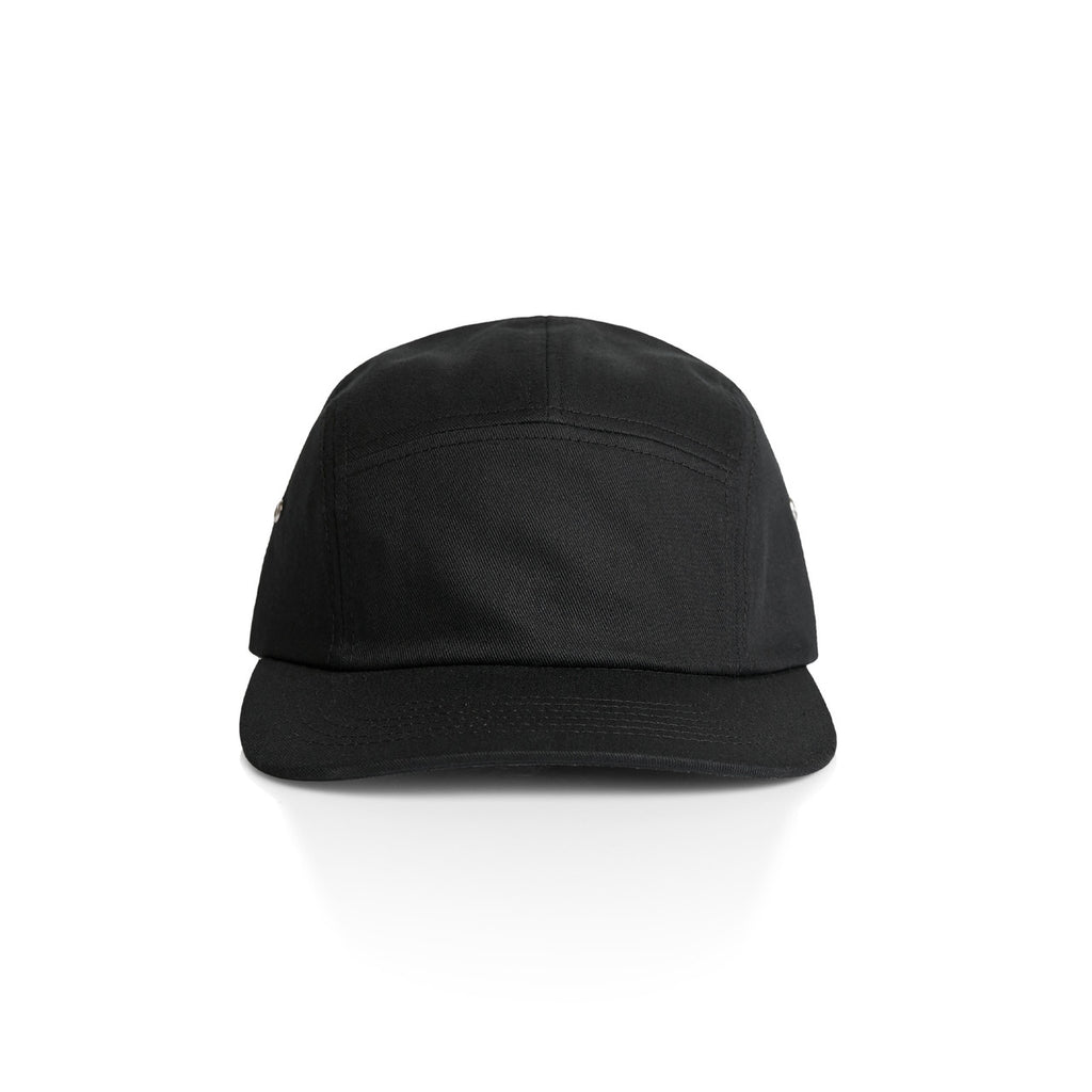 Finn Five Panel Cap | 1103 - BLACK