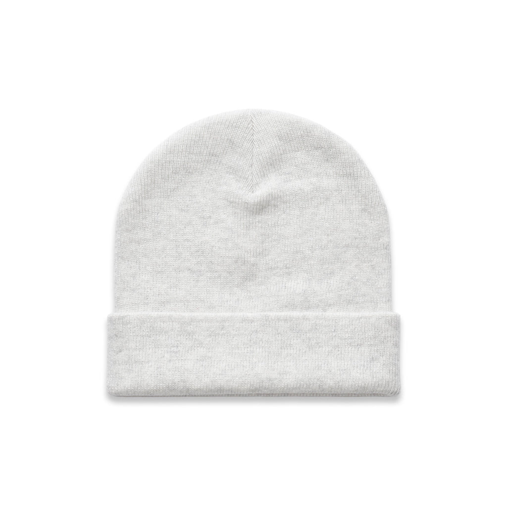 AS Colour Cuff Beanie - White Marle