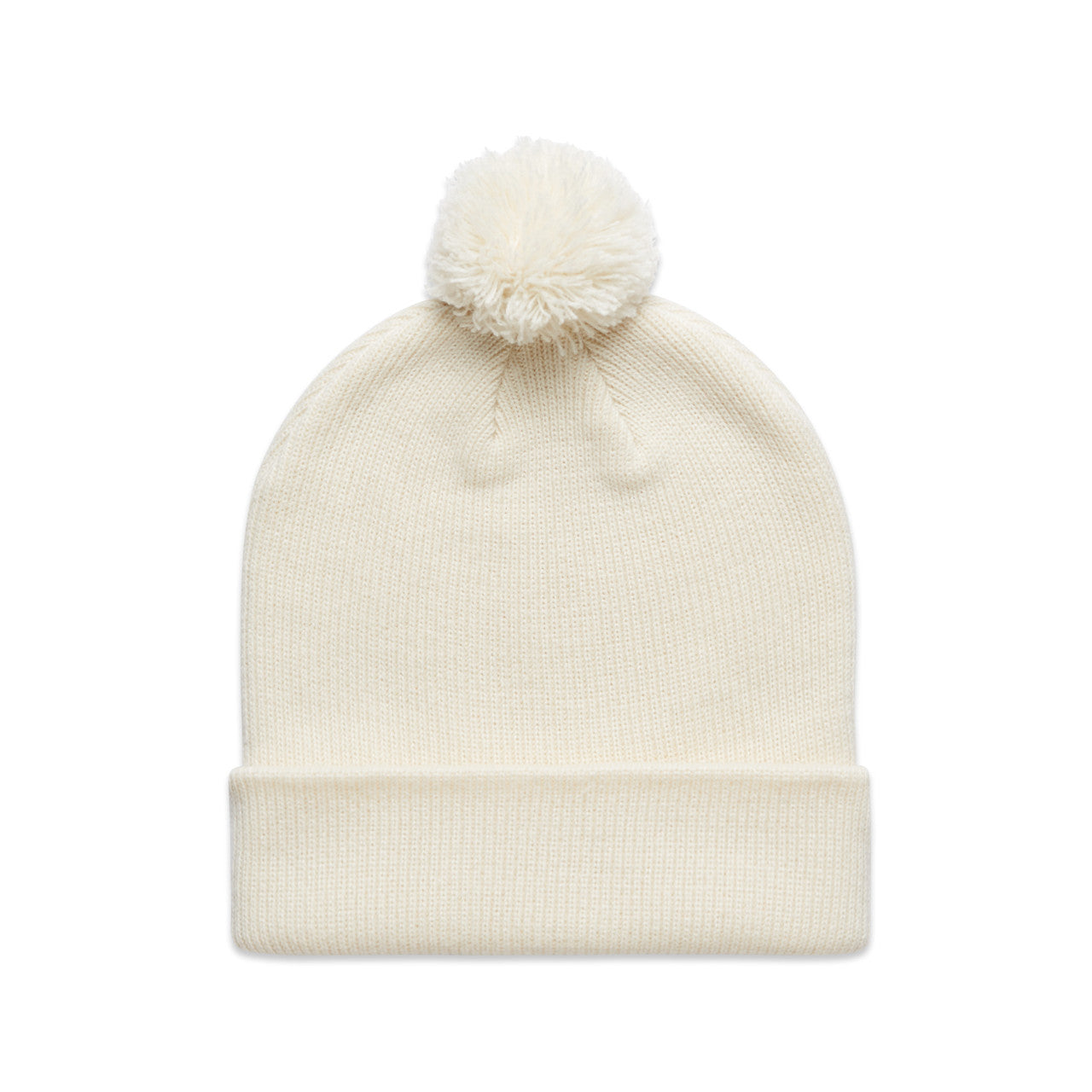 AS Colour Pom Pom Beanie - Ecru