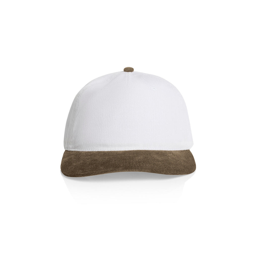 Class Cord Two-Tone Cap | 1159 - WHITE/WALNUT