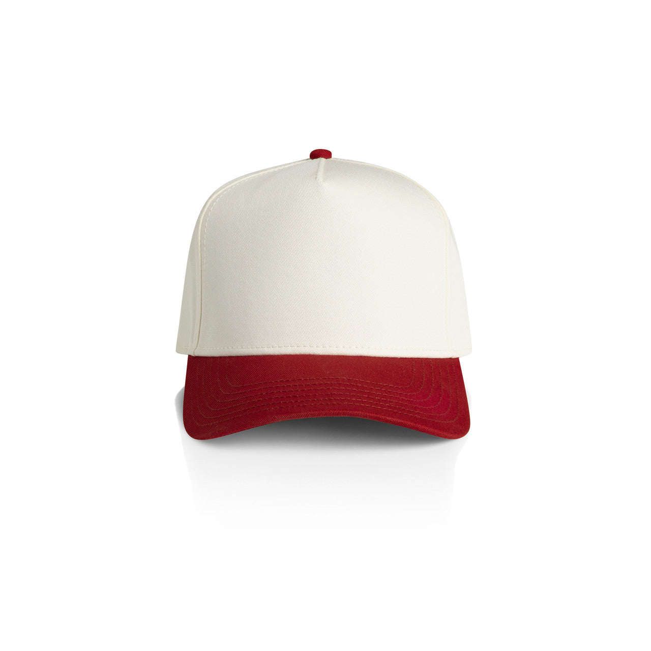 Frame Two-Tone Cap | 1165 - NATURAL/CARDINAL