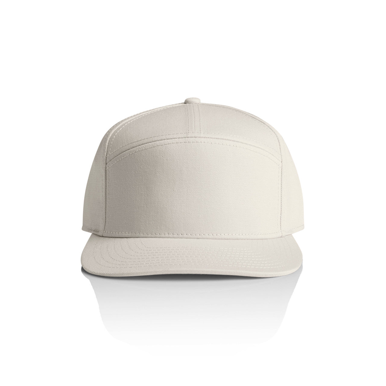 Stock 7-Panel Cap | 1184 - BONE