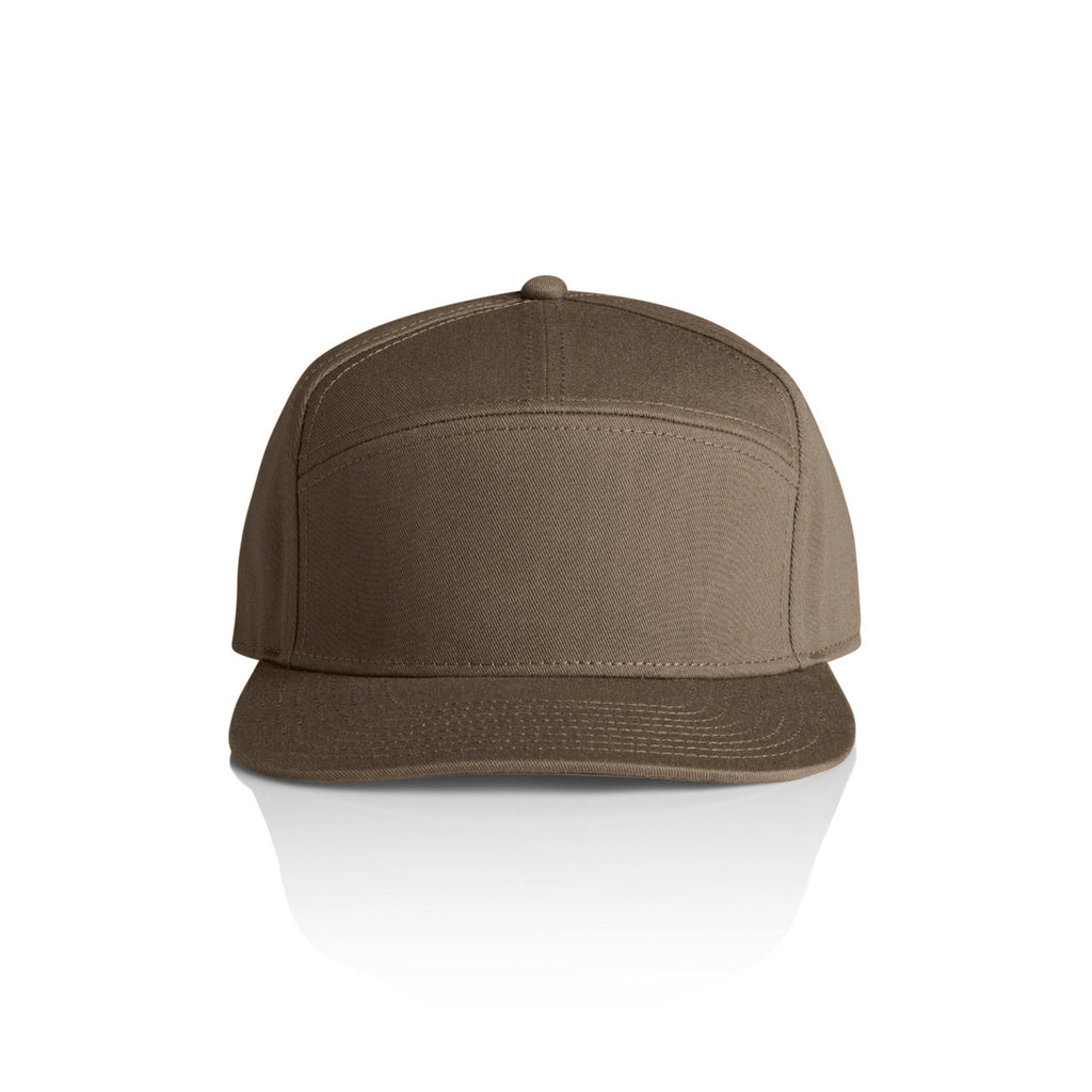 Stock 7-Panel Cap | 1184 - WALNUT