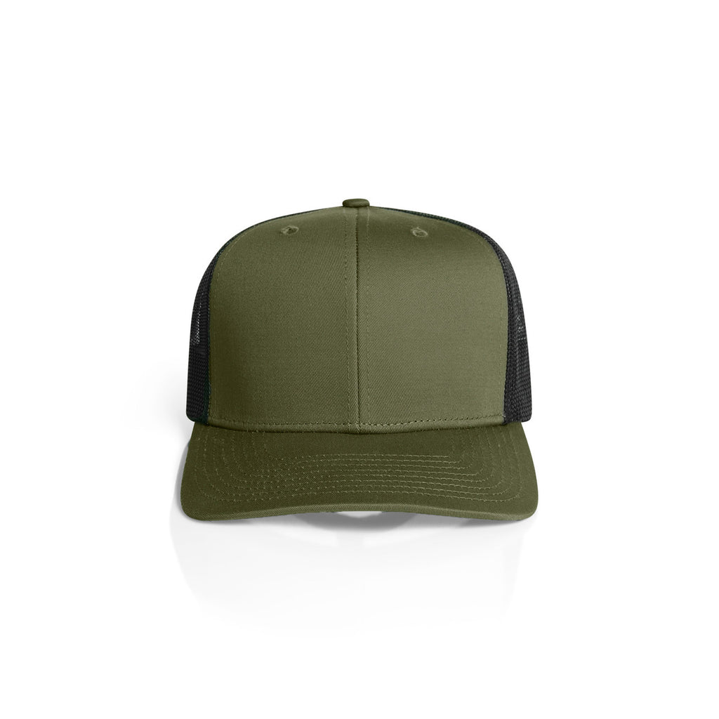 Mesh Contrast Trucker Cap | 1191 - ARMY/BLACK
