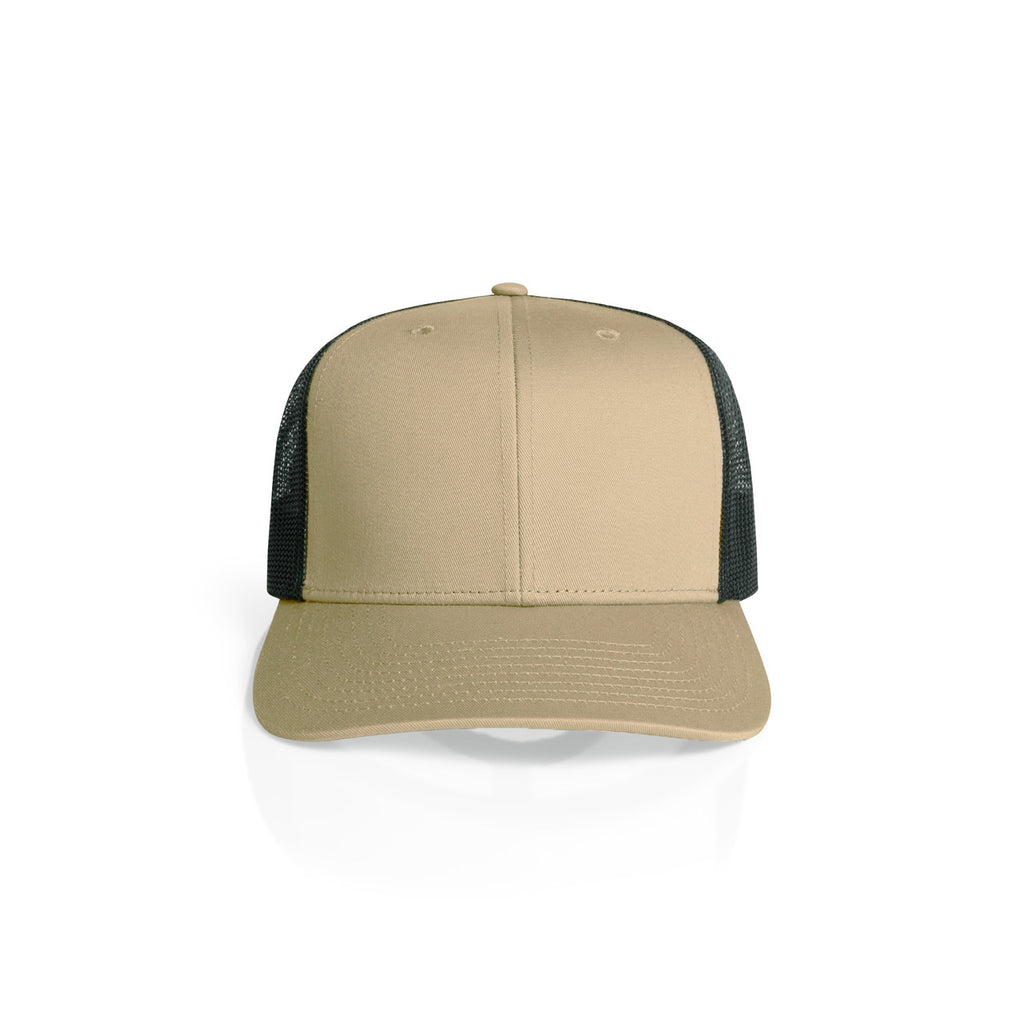 Mesh Contrast Trucker Cap | 1191 - KHAKI/BLACK