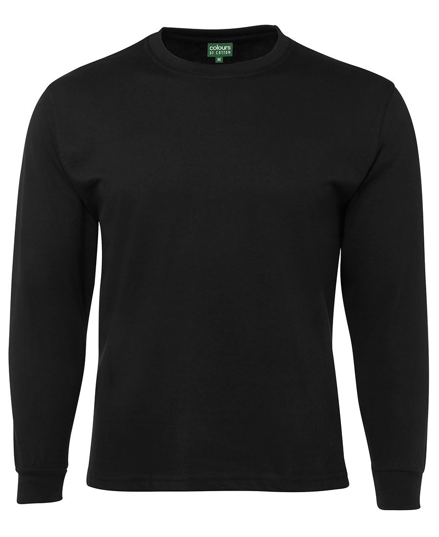 L/S TEE - BLACK