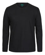 L/S NON CUFF TEE - BLACK