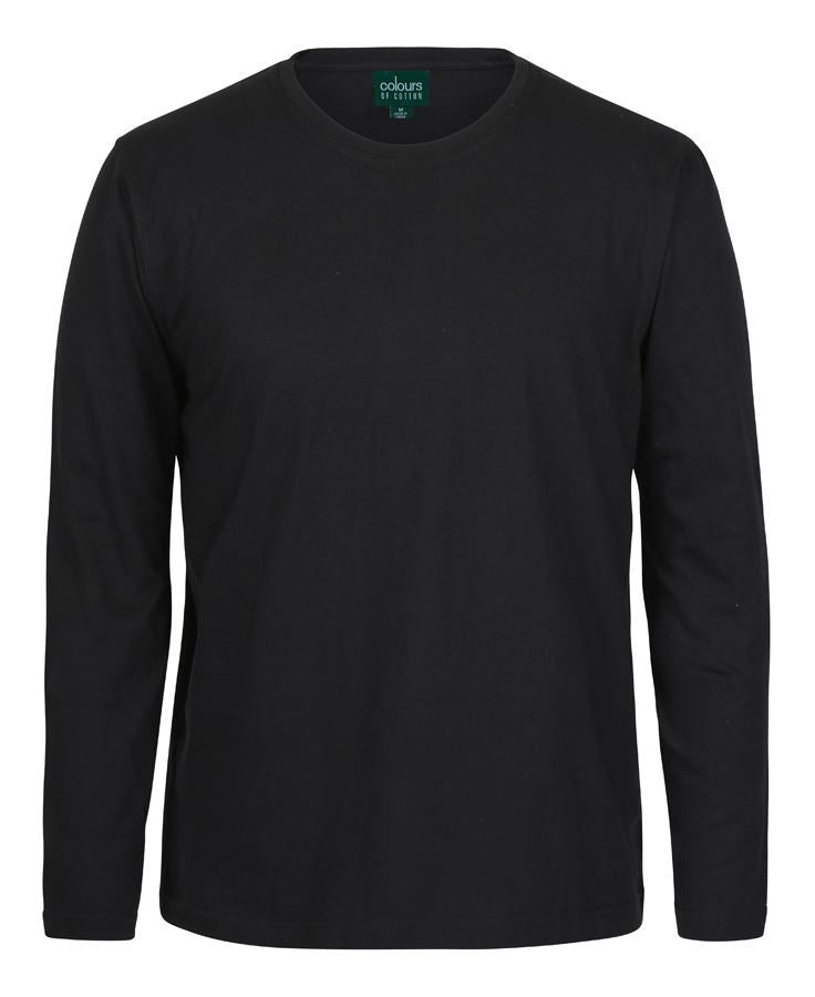 L/S NON CUFF TEE - BLACK