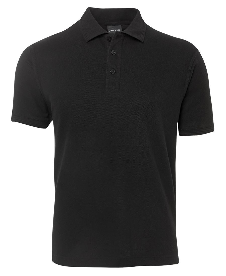 PIQUE POLO - BLACK