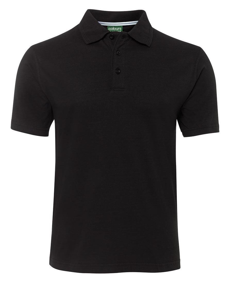JERSEY POLO - BLACK