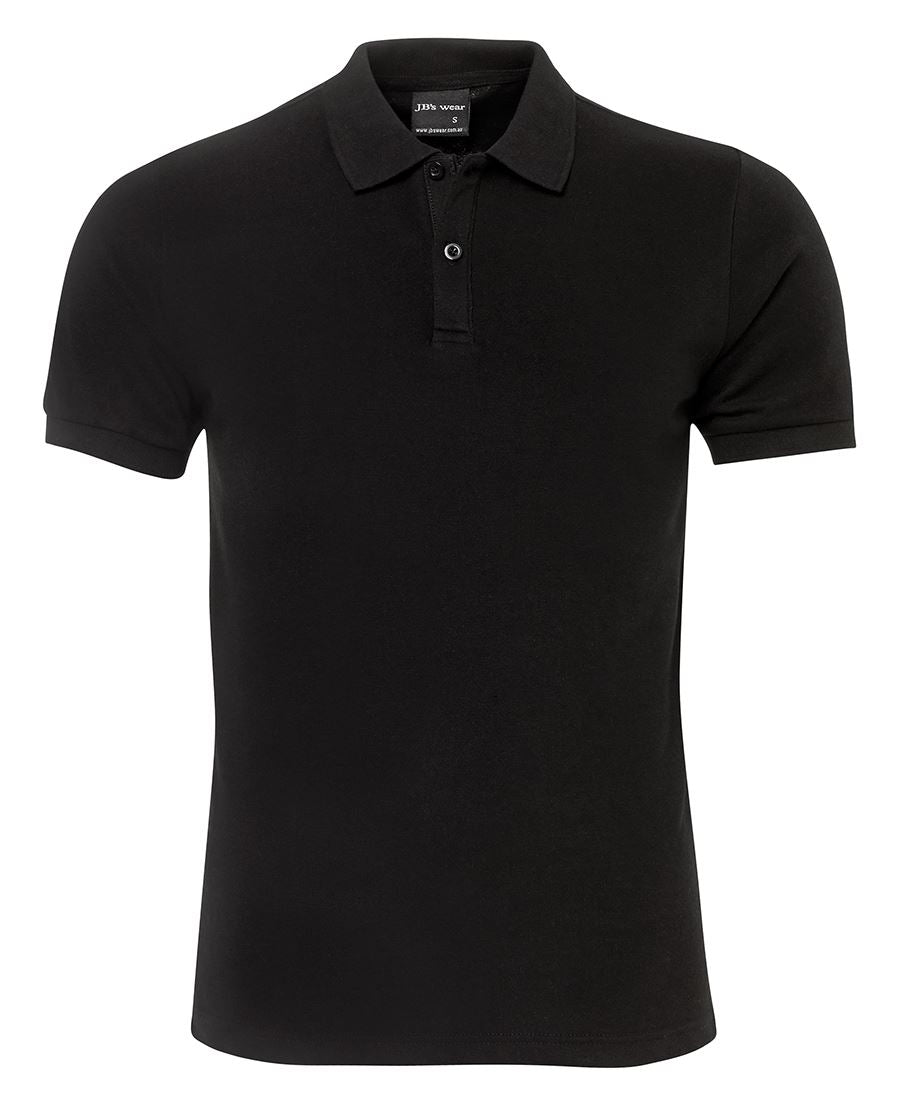 FITTED POLO - BLACK