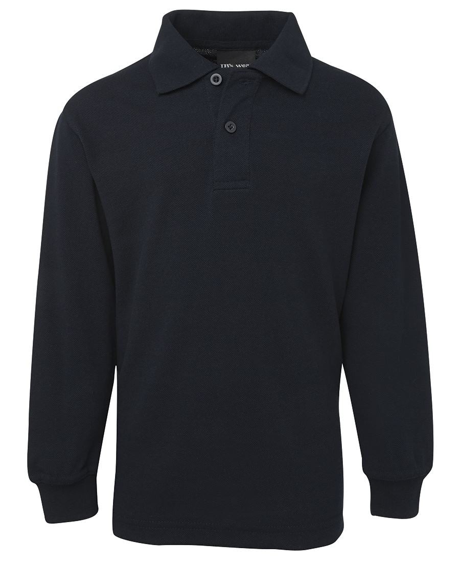 KIDS L/S 210 POLO - NAVY