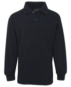 KIDS L/S 210 POLO - NAVY