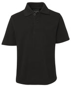 KIDS S/S 210 POLO - BLACK