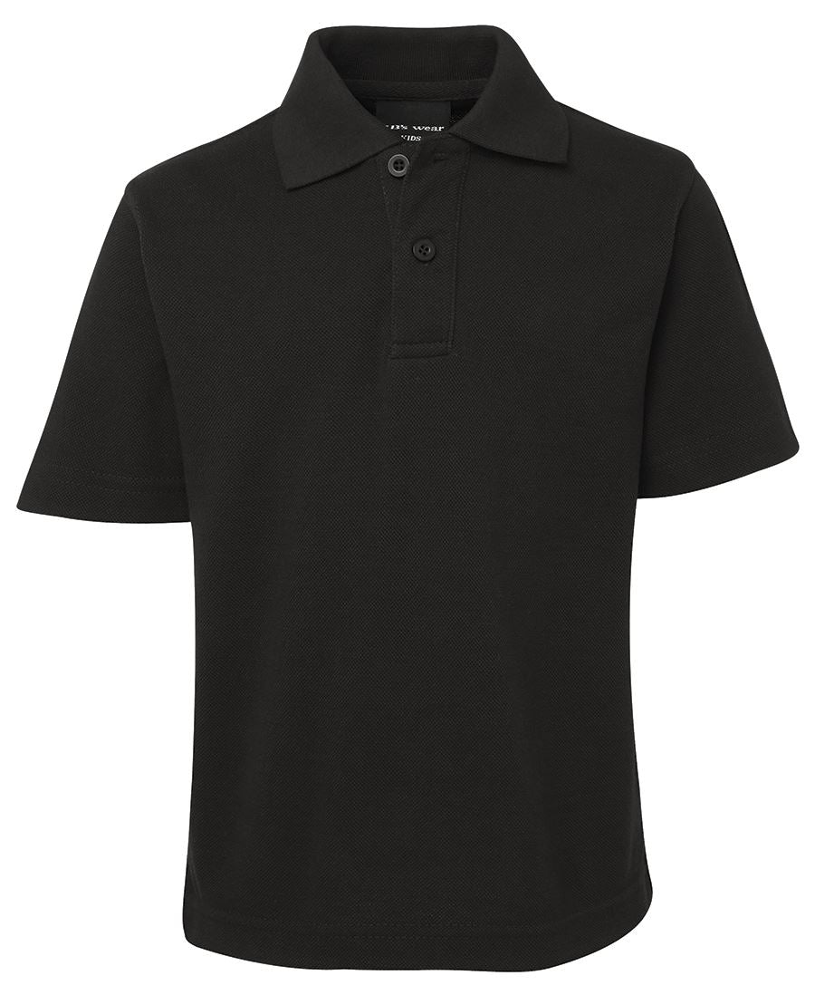 KIDS S/S 210 POLO - BLACK