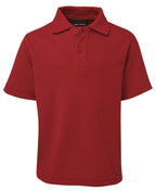 KIDS S/S 210 POLO - RED