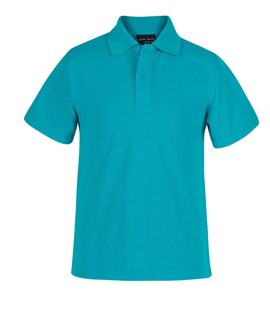 KIDS S/S 210 POLO - JADE