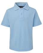 KIDS S/S 210 POLO - LT BLUE
