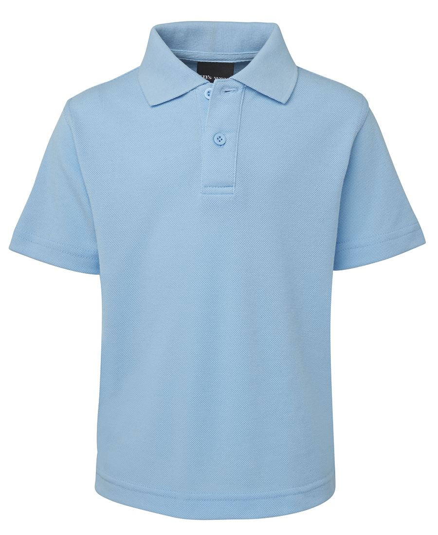 KIDS S/S 210 POLO - LT BLUE