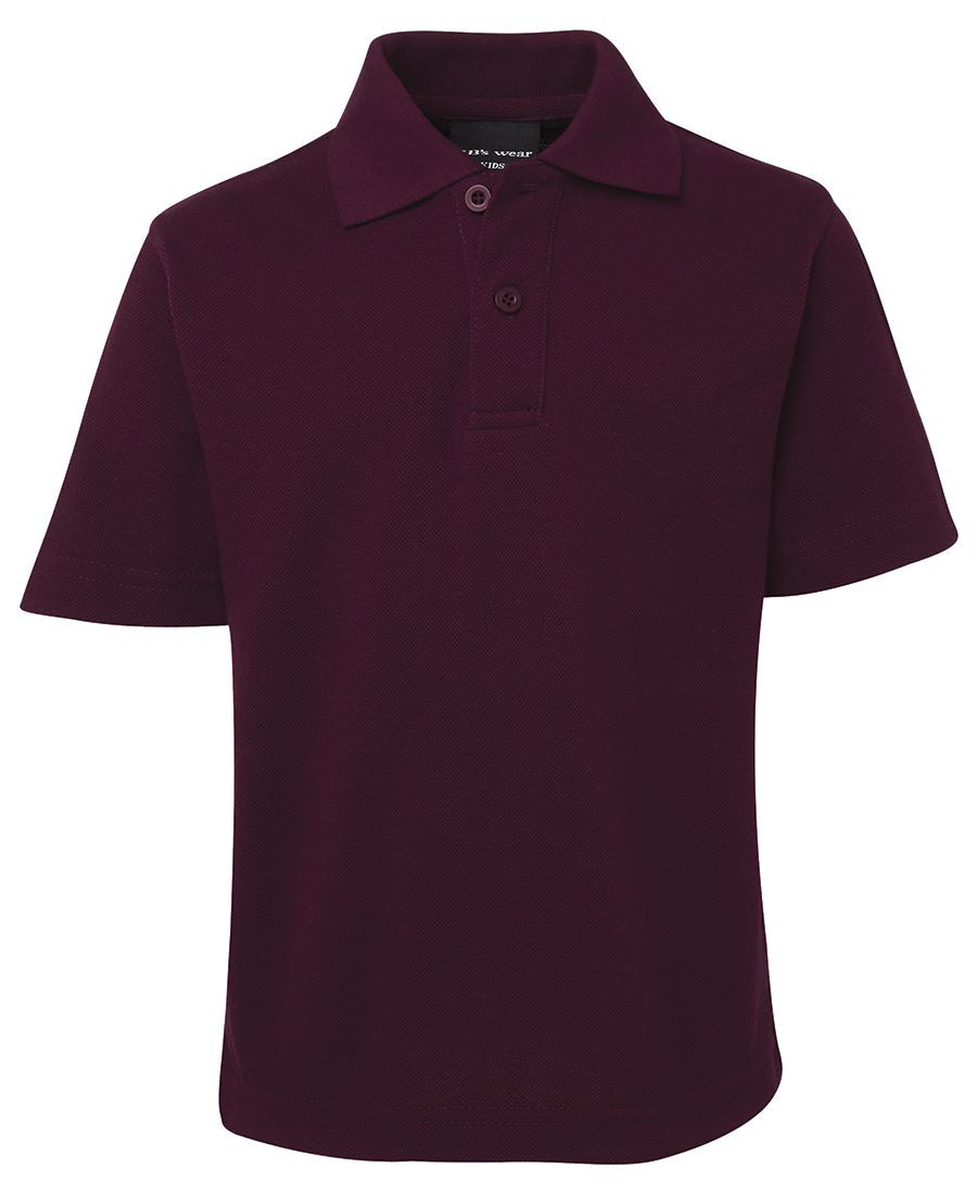 KIDS S/S 210 POLO - MAROON