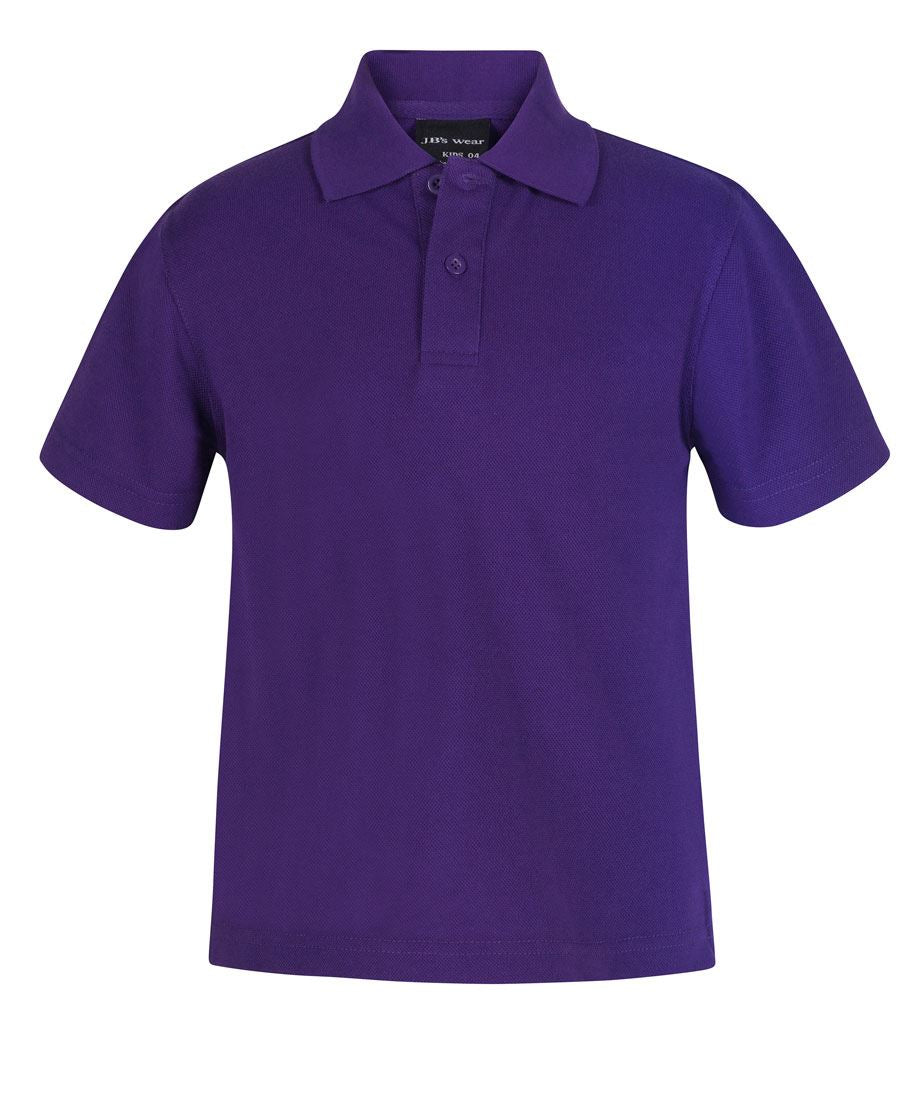 KIDS S/S 210 POLO - PURPLE