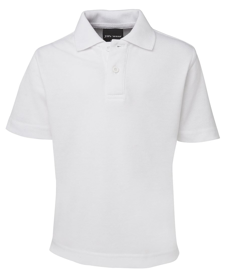 KIDS S/S 210 POLO - WHITE