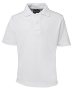 KIDS S/S 210 POLO - WHITE