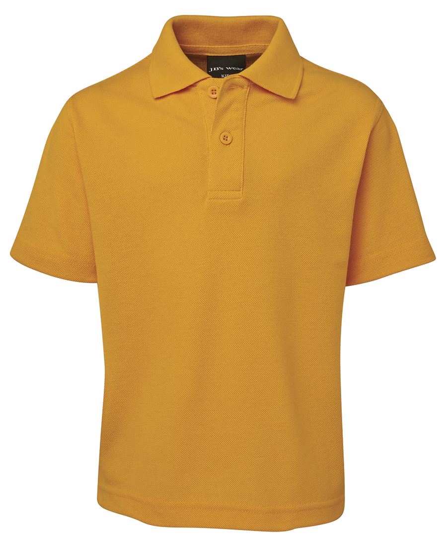 KIDS S/S 210 POLO - GOLD