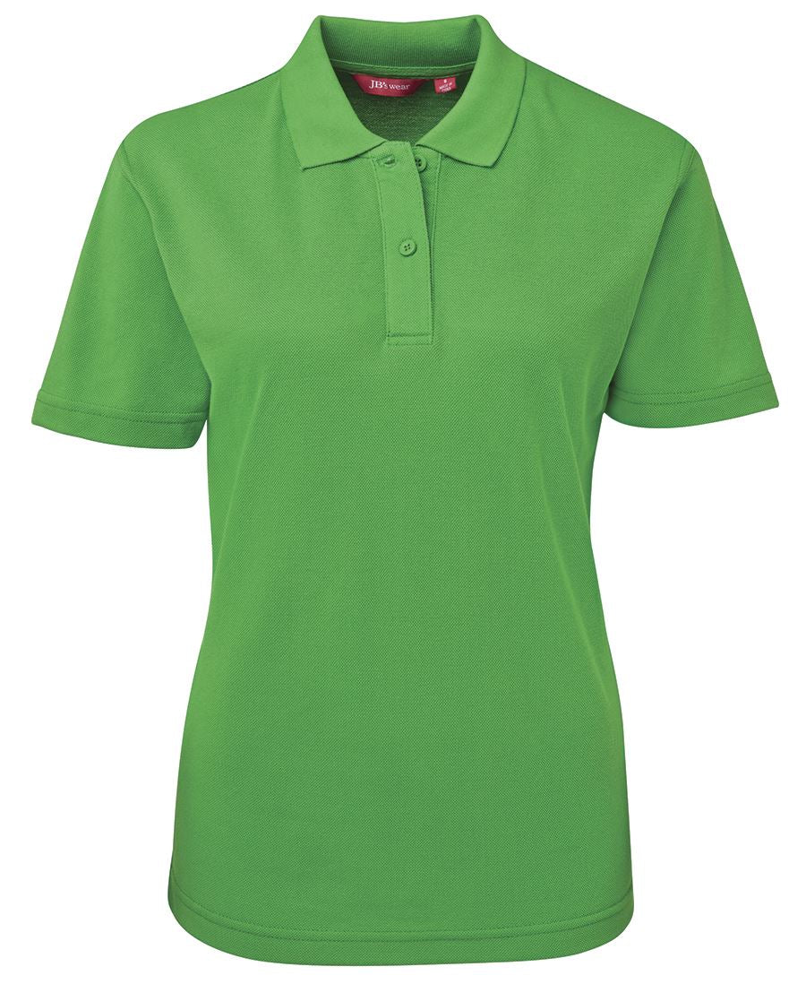 LADIES 210 POLO - PEA GREEN