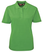 LADIES 210 POLO - PEA GREEN