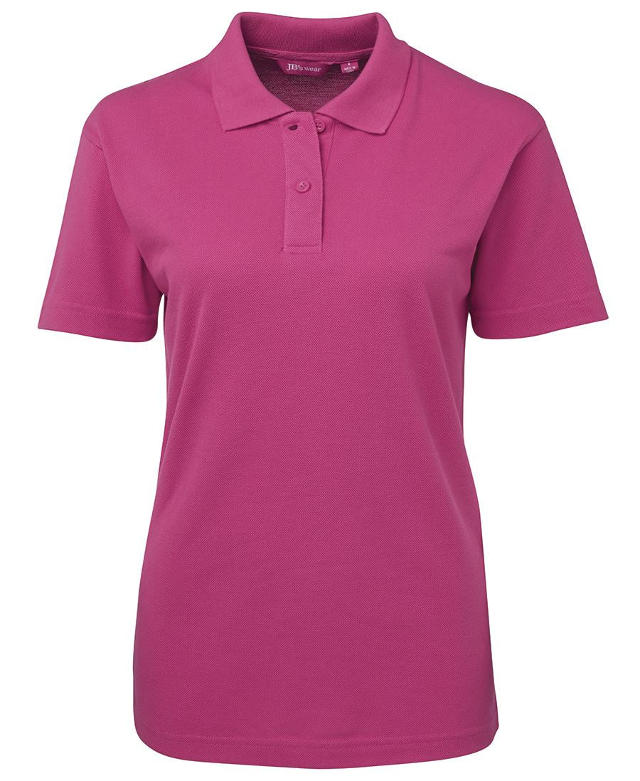 LADIES 210 POLO - HOT PINK