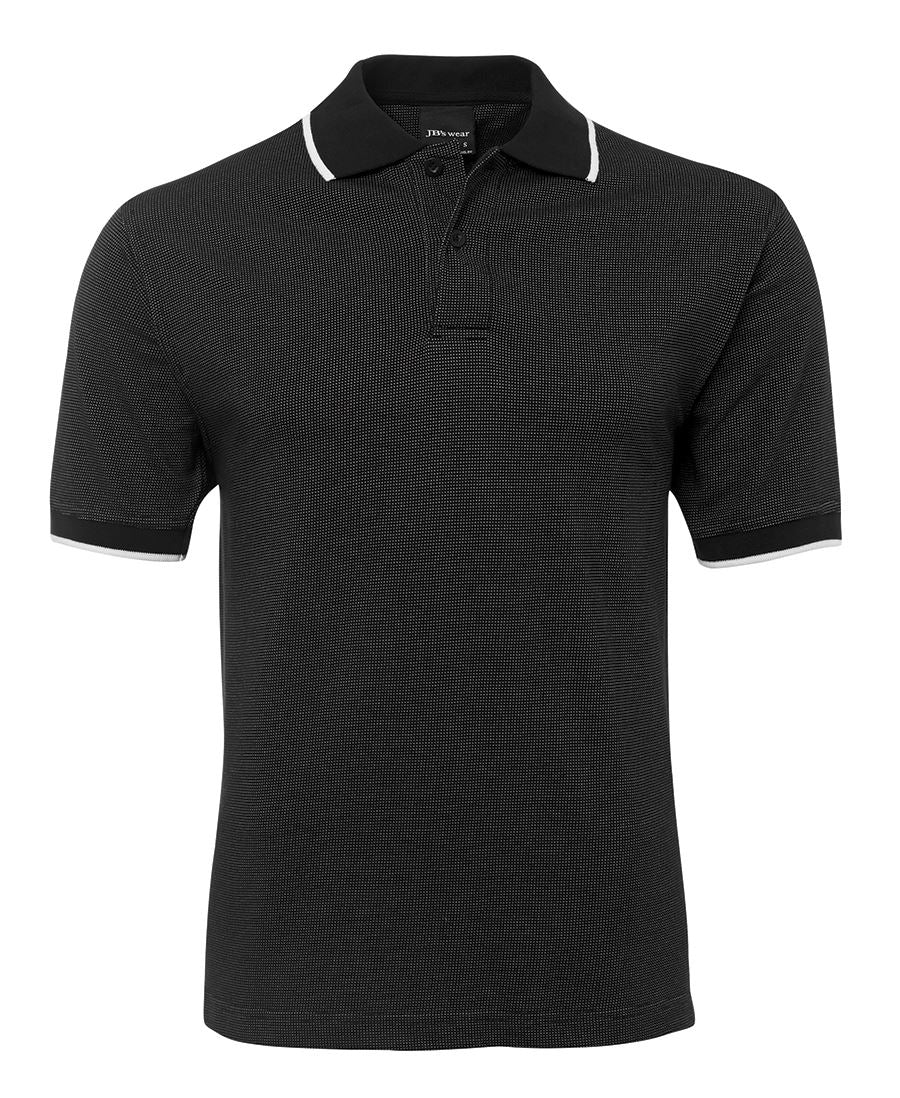 NAIL HEAD POLO - BLACK