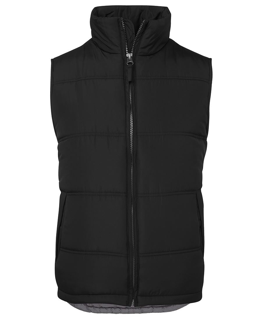 ADV PUFFER VEST - BLACK/GREY