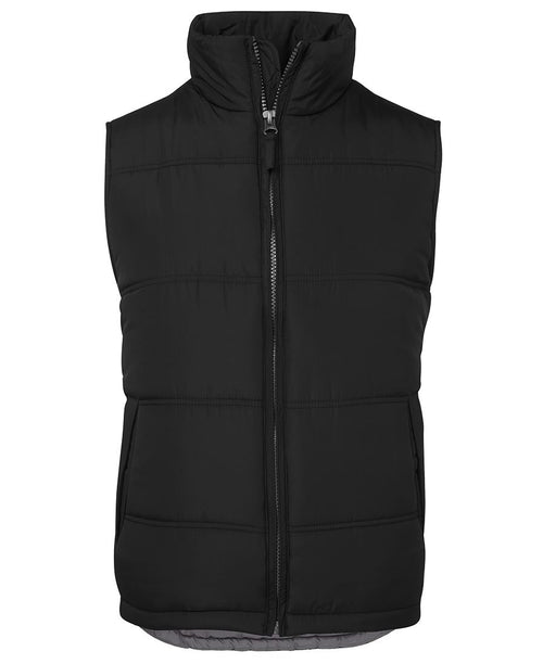 ADV PUFFER VEST - BLACK/GREY
