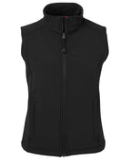 LADIES LAYER (SOFTSHELL) VEST - BLACK