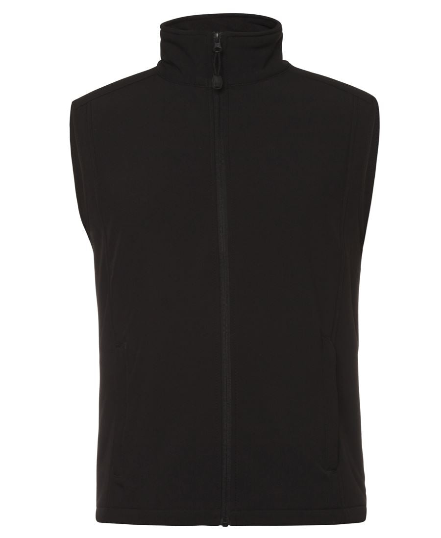 LAYER (SOFTSHELL) VEST - BLACK