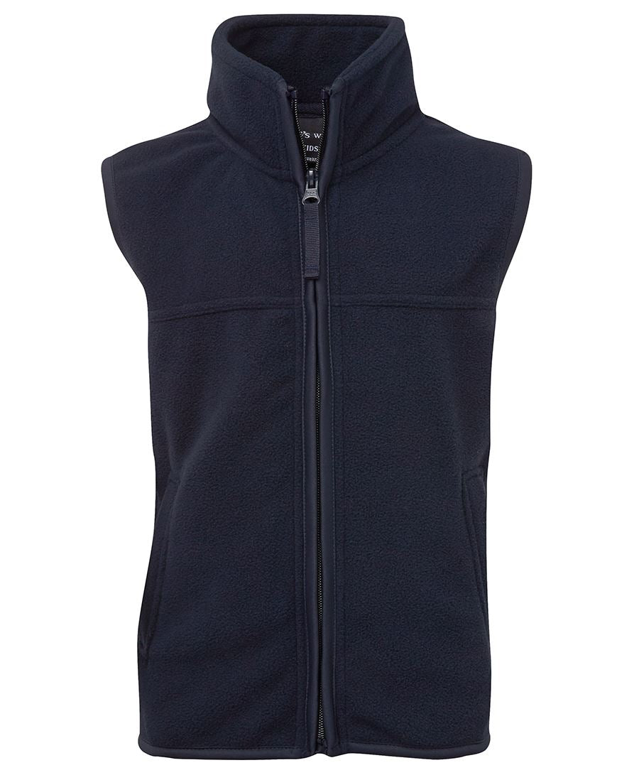 KIDS POLAR VEST - NAVY