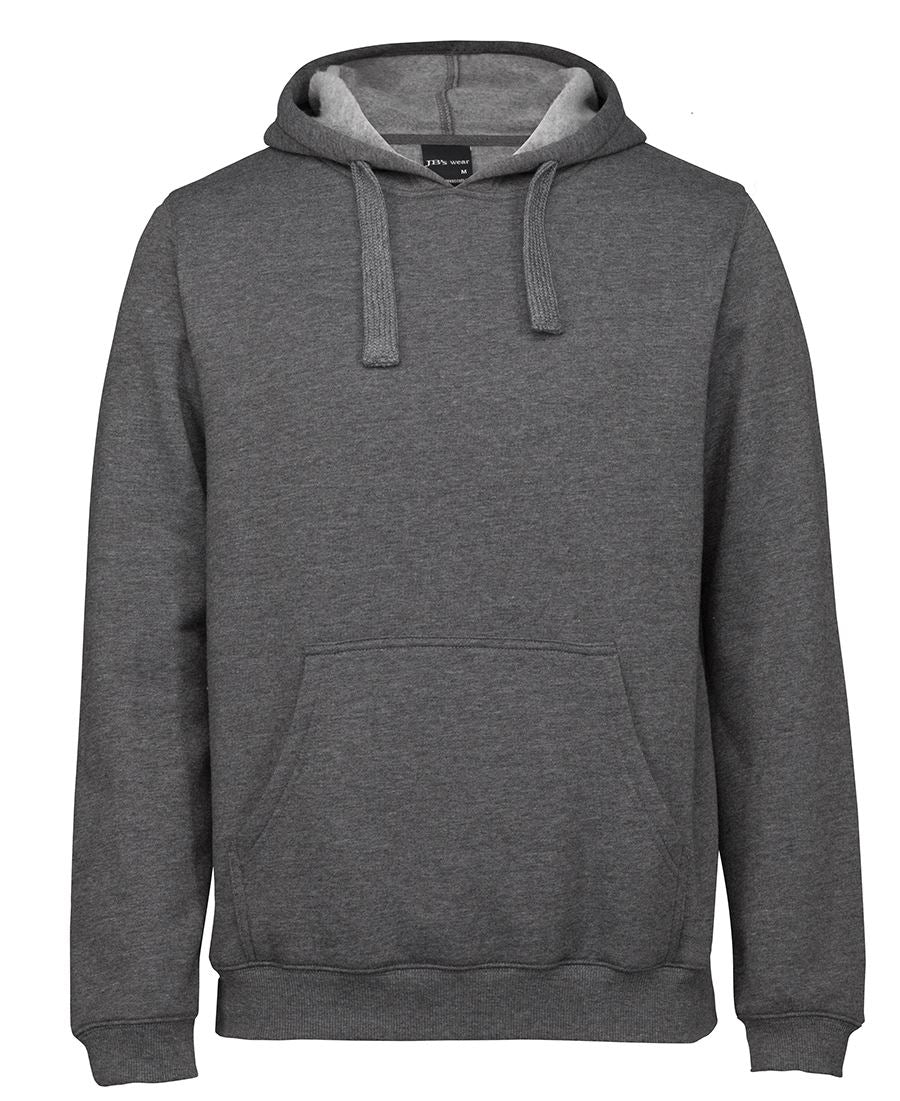 P/C POP OVER HOODIE CHARCOAL - MARLE