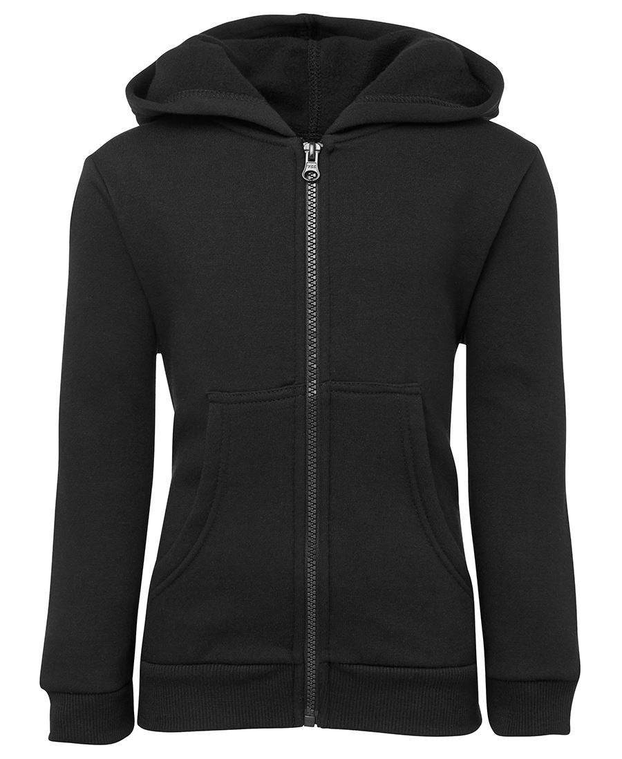 P/C FULL ZIP HOODIE - BLACK