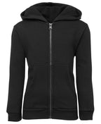 P/C FULL ZIP HOODIE - BLACK