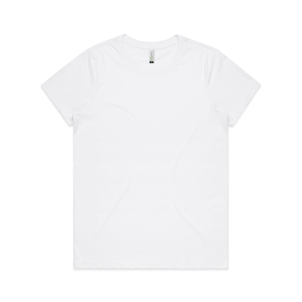 AS Colour Wo's Maple Organic Tee - White - 2XL