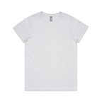 AS Colour Wo's Maple Marle Tee - White Marle - 2XL