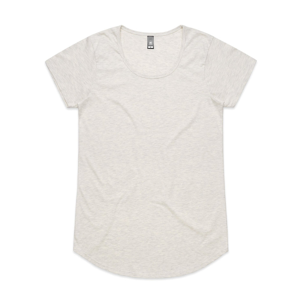 AS Colour Wo's Mali Tee - Oatmeal Marle - XL