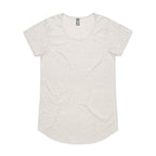AS Colour Wo's Mali Tee - Oatmeal Marle - XL