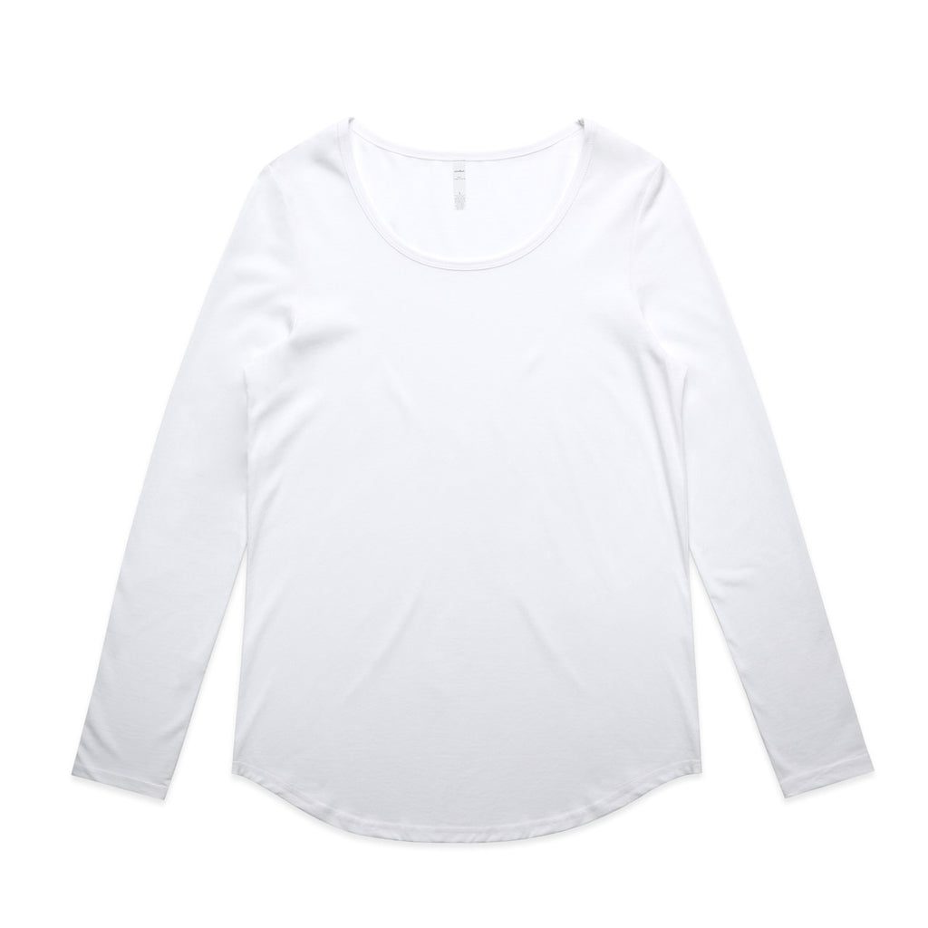 AS Colour Wo's Mali L/S Tee - White - 2XL