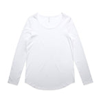 AS Colour Wo's Mali L/S Tee - White - 2XL