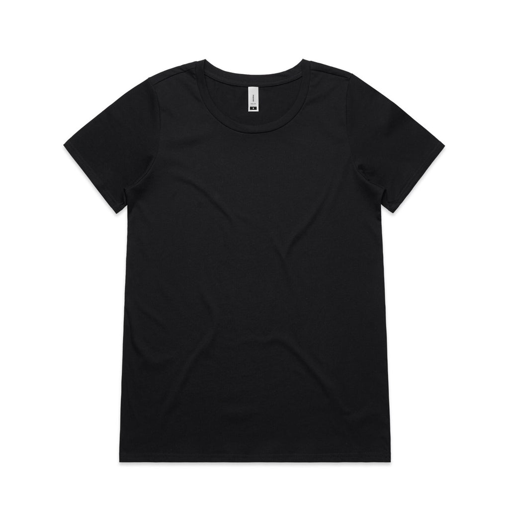 AS Colour Wo's Shallow Scoop Tee | 4011
