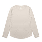 AS Colour Wo's Maple Curve L/S Tee - Bone - 2XL