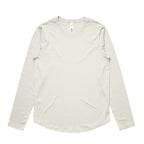 AS Colour Wo's Maple Curve L/S Tee - Ecru - 2XL